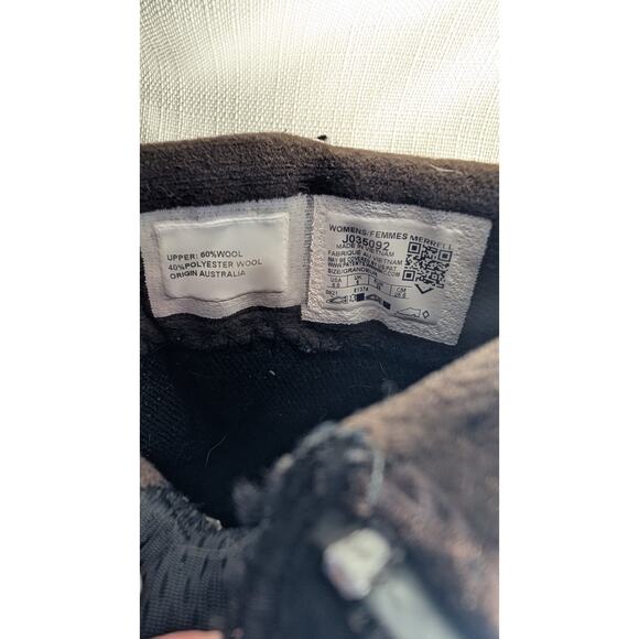 MERRELL Women's Thermal Kiruna Mid Zip Waterproof Snow Boot Sz 8.5 UK 39 Clay - Picture 8 of 9